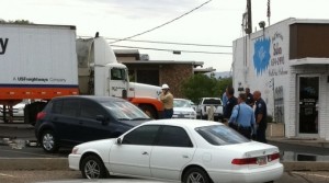 truck hits power line in st. george