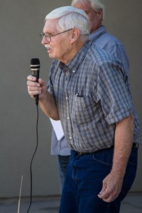 Glen Martin, grandfather of Lindsey Smith | Ribbon-cutting ceremony for the Home for Lindsey