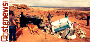 SUCA cleanup at Garth Rocks