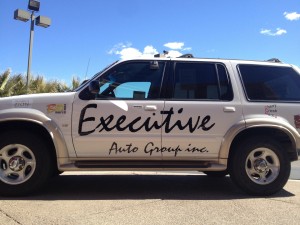 This year's prize car is a 2001 Ford Explorer. Photo by Sarafina Amodt, St. George News, Feb. 26 2013.