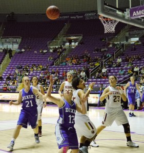 Dixie vs. Cedar, 3A semifinal, Ogden, Utah, Feb. 22, 2013 | Photo by Sara Amodt, St. George News