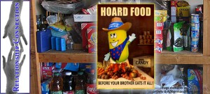 Food hoarding | Image by St. George News design staff