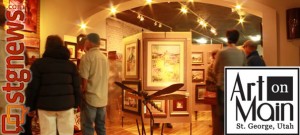 Art On Main strollers in Sunset Framer & Gallery. | Photo curtesy of Art On Main's Facebook Page.