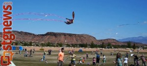 Dixie Power Kite Festival at SunRiver Golf Course, St. George, Utah, April 20, 2013 | Photo by Sarafina Amodt, St. George news