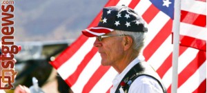 Escort for Pearl Harbor Survivor at Armed Forces Celebration, Western Sky Aviation Warbird Museum, St. George Municipal Airport. St. George, Utah, May 11, 2013 | Photo by A.J. Mellor, St. George News