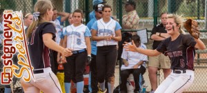 Friday afternoon at the 3A State Softball Tournament, Pine View vs. Canyon View, St. George, Utah, May 17, 2013 | Photo by Chris Caldwell, St. George News