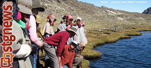 Heart Walk Foundation volunteers with Q'ero villages, Andes Mountains, Peru, Sept. 6, 2012 | Photo by Melynda Thorpe Burt, St. George News