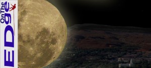 Supermoon June 2013, St. George, Utah | Photo by Sandie Divan, image composite by St. George News