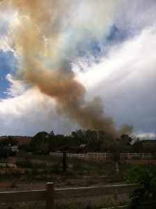 The Cinder Pit Fire, Brookside, Utah, July 25, 2013 | Photo by Karissa Carsten for St. George News