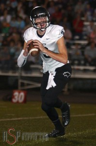 PV quarterback Kody Wilstead, Pine View at Lehi, Lehi, Utah, Sept. 6, 2013 | Photo by Robert Hoppie, St. George News