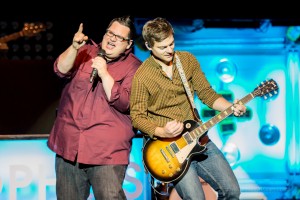 Sidewalk Prophets. Into the LIght Concert, Cox Stadium, Dixie State University, St. George, Utah, Sept. 28, 2013 | Photo by Dave Amodt, St. George News