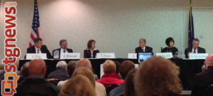 Candidates for St. George mayor and city council races meet one last time at the Lexington Hotel in St. George. October 30, 2013 | Photo by Michael Flynn, St. George News