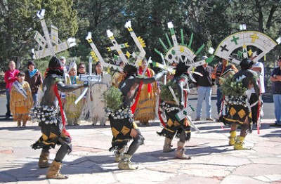 Dishchii'bikoh Apache Crown Dancers will be performing at Grand Canyon's Native American Heritage celebration in 2013| Photo courtesy of National Parks Services