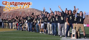 Desert Hills state championship celebration, St. George, Utah, Nov. 25, 2013 | Photo by John Teas, St. George News