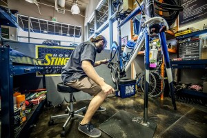 High Knees Cycling bike shop, St. George, Utah, December 2013 | Photo courtesy of Knee High Cycling