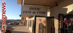 Entrance to Dixie Gun & Fish, St. George, Utah, Dec. 20, 2013 | Photo by Scott Heinecke, St. George News