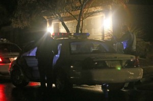 Scene at a residence involved in a domestic violence incident, St. George, Jan 30, 2014 | Photo by John Teas, St. George News