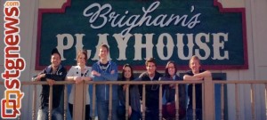 Behind the scenes of Brigham's Playhouse, Washington City, Utah, 2013 | Photo courtesy of Kylee Ogzewalla