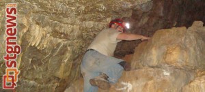 John Teas in the Bloomington Cave, Washington County, Utah, July 1, 2011 | Photo by John Teas, St. George News