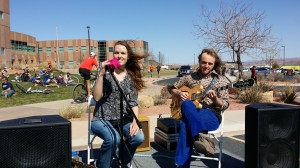 Band plays peaceful music at the True Grit Epic, St. George, Utah, March 15, 2014 | Photo by Joyce Kuzmanic, St. George News