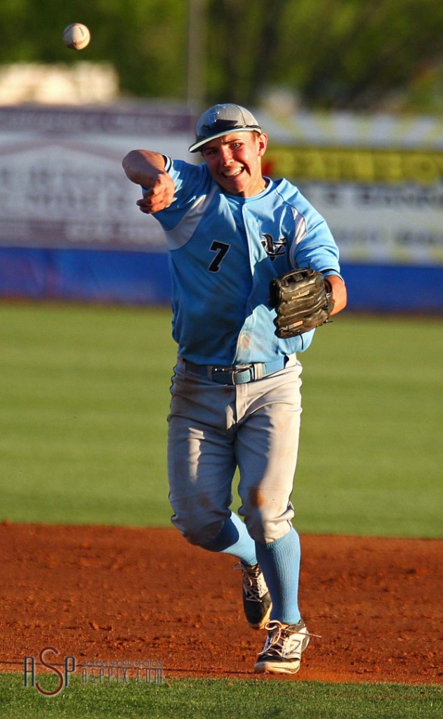 Canyon View has competed in 3A's Region 9 since the school opened in 2001, but no longer. File photo of Keaton Kringlen, Canyon View at Dixie, St. George, Utah, Apr. 16, 2014 | Photo by Robert Hoppie, St. George News