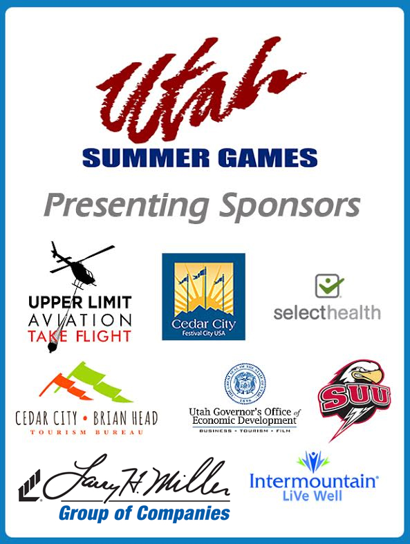 Utah Summer Games made possible with state, local sponsors Cedar City