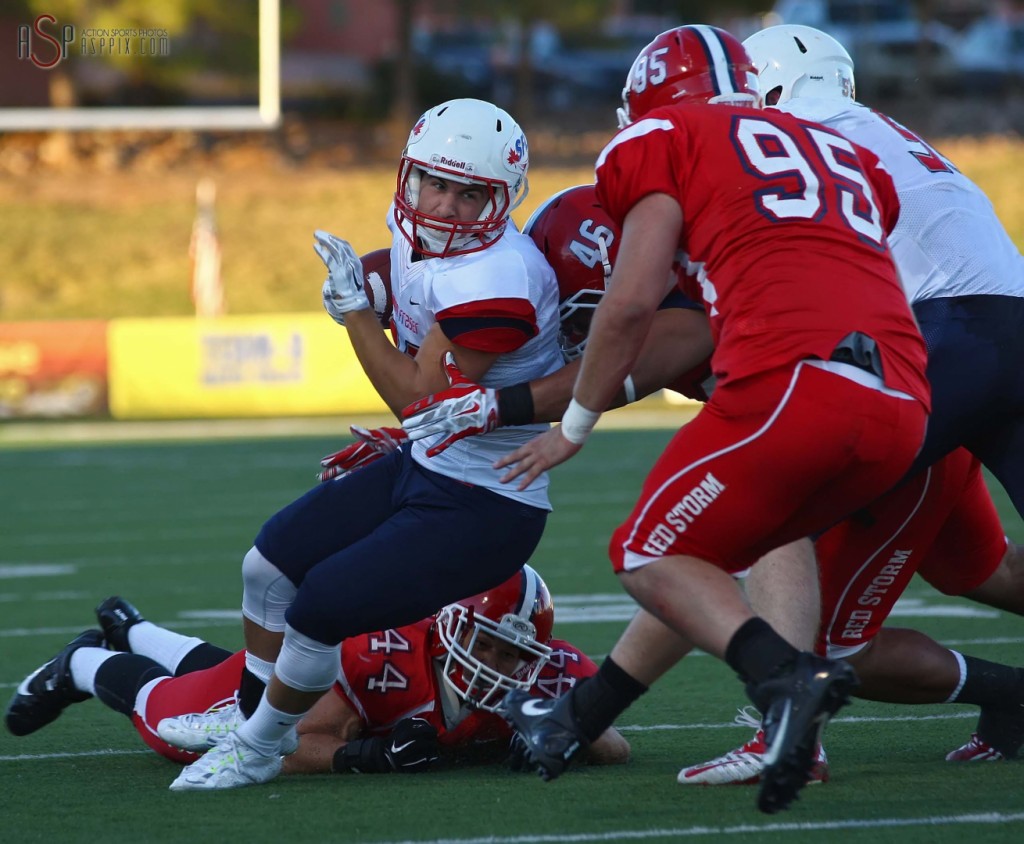 Dixie State University vs. Simon Fraser University, St. George, Utah, Oct. 4, 2014 | Photo by Robert Hoppie, ASPpix.com, St. George News