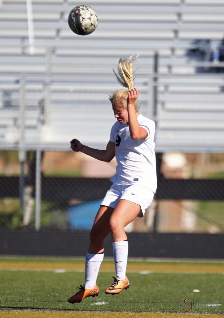 Header by Brittany Terry, Desert Hills vs. Morgan, Girls 3A State Soccer Playoffs,  St. George, Utah, Oct. 15, 2014 | Photo by Robert Hoppie, ASPpix.com, St. George News