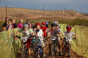 Kids ages 10 and under participate in the kids race at the first ever Fall Fury, St. George, Utah, Oct. 17, 2014 | Photo by Hollie Reina, St. George News