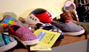 Assortment of children's shoes inside Blue Linen Boutique located at 15 S River Road, St. George, Utah, October 23, 2014 | Photo by Ali Hill, St. George News