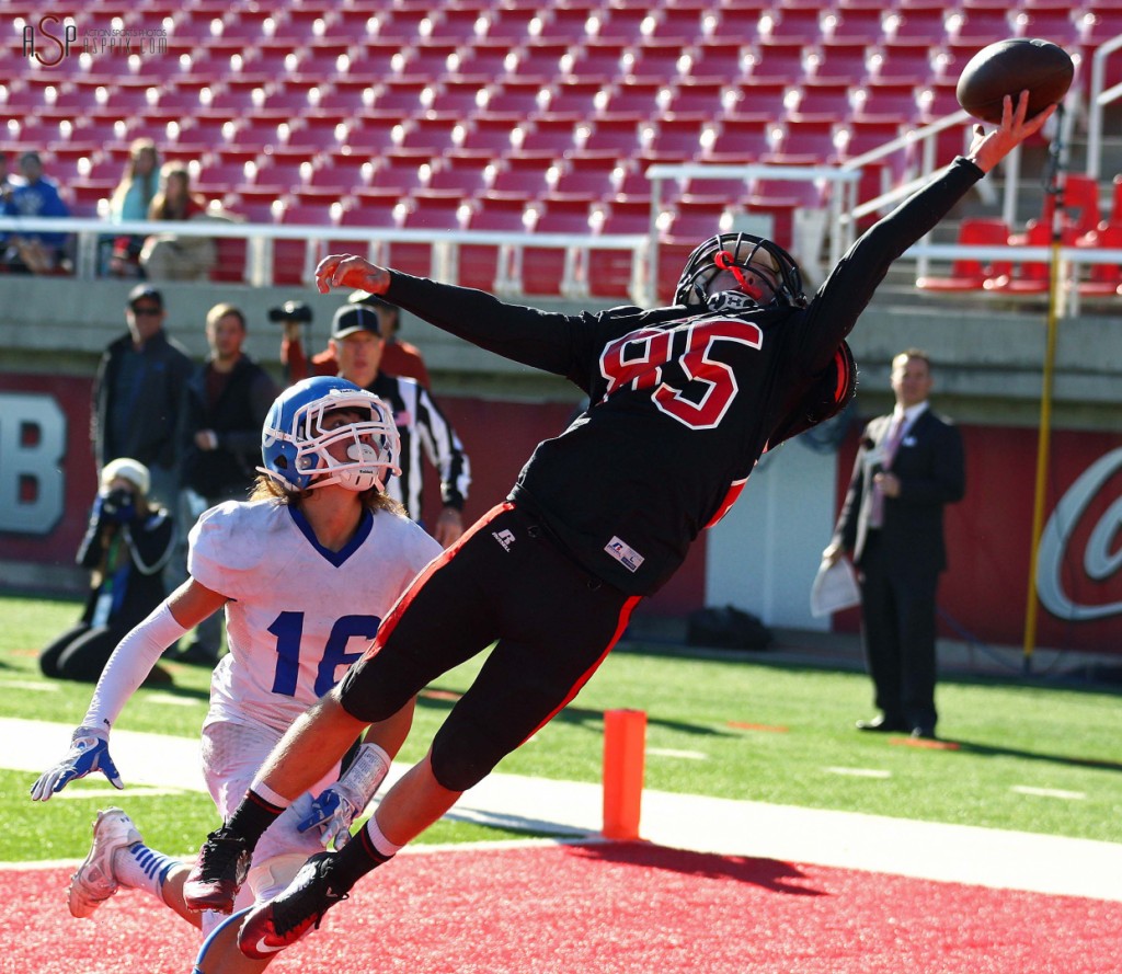 File photo from Dixie vs. Hurricane, 2014 3AA Football State Championship, Salt Lake City, Utah, Nov. 21, 2014 | Photo by Robert Hoppie, ASPpix.com, St. George News