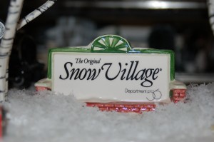 A whimsical winter collection of Department 56 Snow Village and "O" Lionel Train paraphernalia sits on display at the home of Terry Schramm where he will welcome guests during the model train home tour, St. George, Utah, Nov. 6, 2014 | Photo by Hollie Reina, St. George News