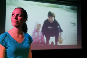 Elizabeth Van Meter performs her one-woman show, "The Purpose Project," location and date not specified | Photo courtesy of Elizabeth Van Meter, St. George News