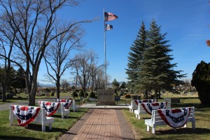 The Cedar City Veterans Memorial at the Cedar City Cemetery, Cedar City, Nov. 11, 2014 | Photo by Devan Chavez, St. George News