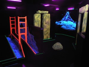 Inside the a-maze-ing miniature golf course at Laser Mania located 67 E. St. George Blvd. #10, St George, Utah, date not specified | Photo courtesy of Laser Mania, St. George News