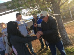 The Washington County Youth Coalition delivered quit kits to people in the homeless community to educate and help them to stop smoking, St. George, Utah, Nov. 20, 2014 | Photo courtesy of Kaysha Price, for St. George News