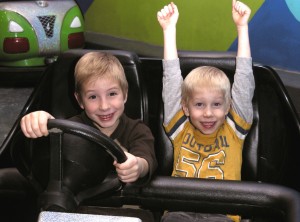 Kids enjoying the bumper cars at Laser Mania located 67 E. St. George Blvd. #10, St George, Utah, date not specified | Photo courtesy of Laser Mania, St. George News