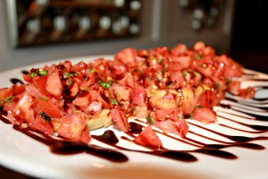 Bruschetta appetizer served at Centro Pizzeria located 50 W Center St, Cedar City, Utah, November 1, 2014 | Photo by Ali Hill, St. George News