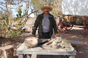 Picture of Pipe Springs National Monument Park Ranger Benn Pikyavit, Zion National Park, Utah, Date unspecified | Photo courtesy of Darci Carlson, St. George News