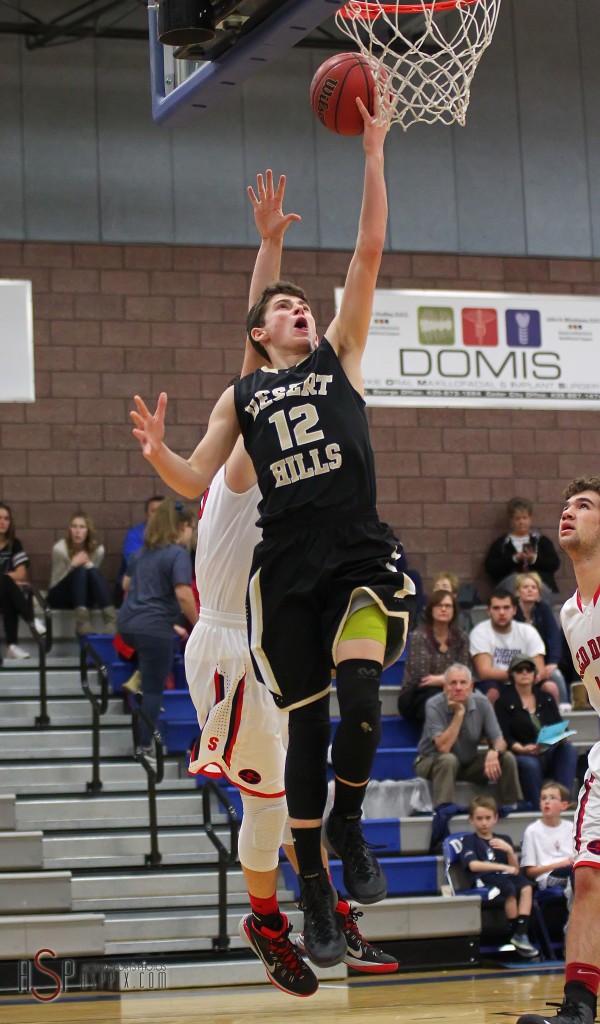 Desert Hills G Marcus McKone. File photo from St. George, Utah, Dec. 13, 2014 | Photo by Robert Hoppie, ASPpix.com, St. George News