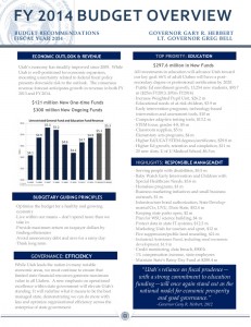 FY 2016 Budget Overview