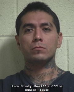 Angelo Carrasco, booking photo posted Oct. 22, 2014 | Photo courtesy of Iron County Sheriff's Office