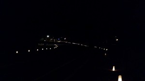 Luminaries placed throughout W. Bloomington Drive S. and adjacent streets  in the Bloomington neighborhood of St. George, Utah, Dec. 24, 2014 | Photo by Mori Kessler, St. George News