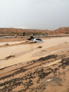 Heavy rains wreak havoc in southeastern Nevada, Clark County, Nevada, Sept. 8, 2014 | Photo courtesy of the Red Rock Search and Rescue/Recovery, St. George News Red