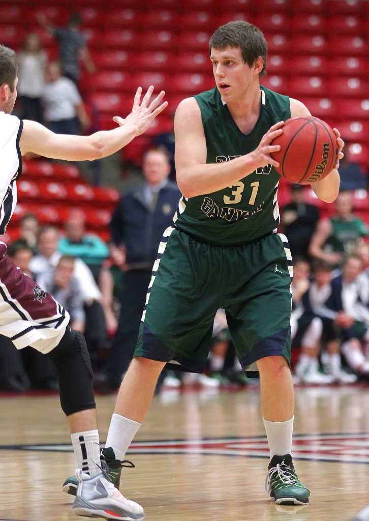 Kade Potter (31). File photo from Snow Canyon vs. Pine View, Boys Basketball,  St. George, Utah, Jan. 23, 2015 | Photo by Robert Hoppie, ASPpix.com, St. George News