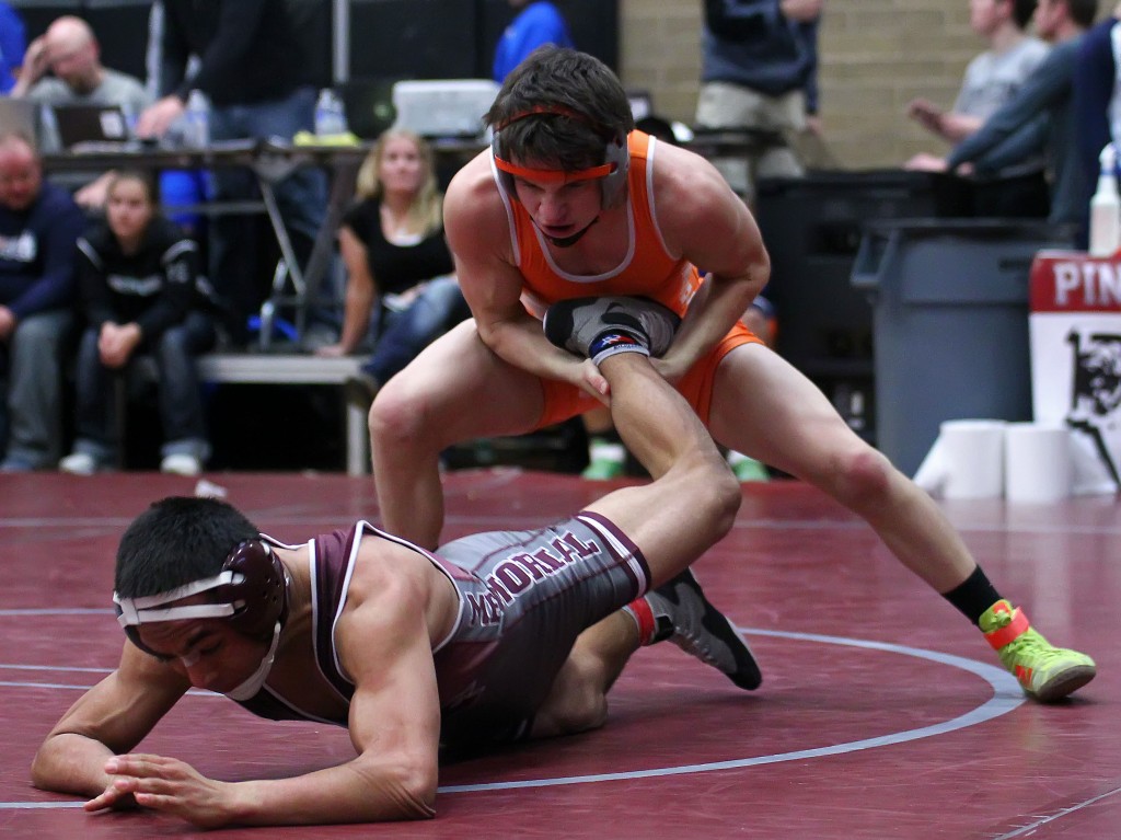 Pine View Invitational Wrestling Tournament,  St. George, Utah, Jan. 24, 2015 | Photo by Robert Hoppie, ASPpix.com, St. George News