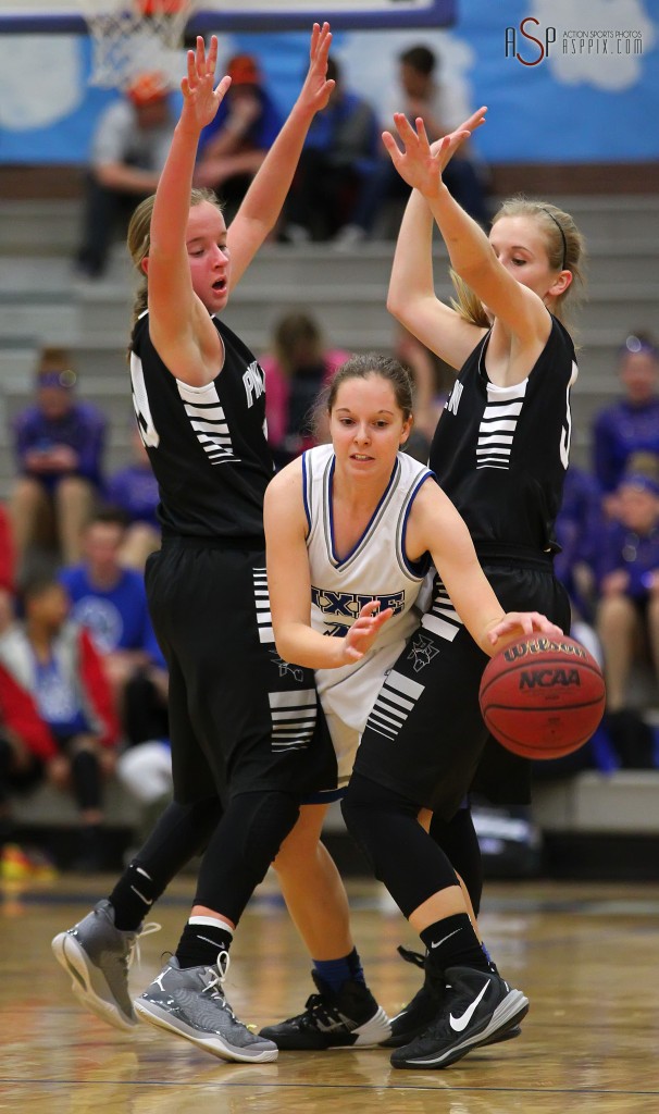 Dixie vs. Pine View, Girls Basketball, St. George, Utah, Jan. 6, 2015 | Photo by Robert Hoppie, ASPpix.com, St. George News