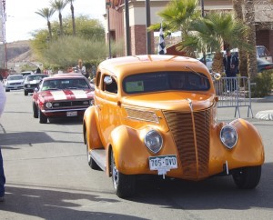 Cars at the Mesquite Motor Mania car show in Mesquite, Nevada, Jan. 17, 2015 | Photo by Samantha and Rhonda Tommer, St. George News