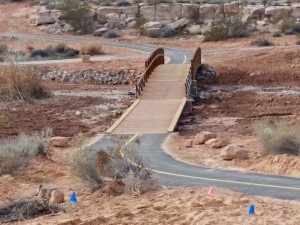 A trail in Sand Hollow Wash is part of the extensive active transportation system area residents enjoy, St. George, Utah, January 19, 2015 | Photo by Julie Applegate, St. George News 