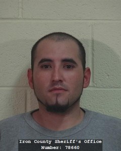 Reynaldo Martinez, 28, Iron County Jail, Cedar City, Utah, Feb. 4, 2015 | courtesy of Iron County Bookings, St. George News 